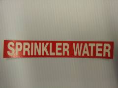 Sprinkler Water Decal